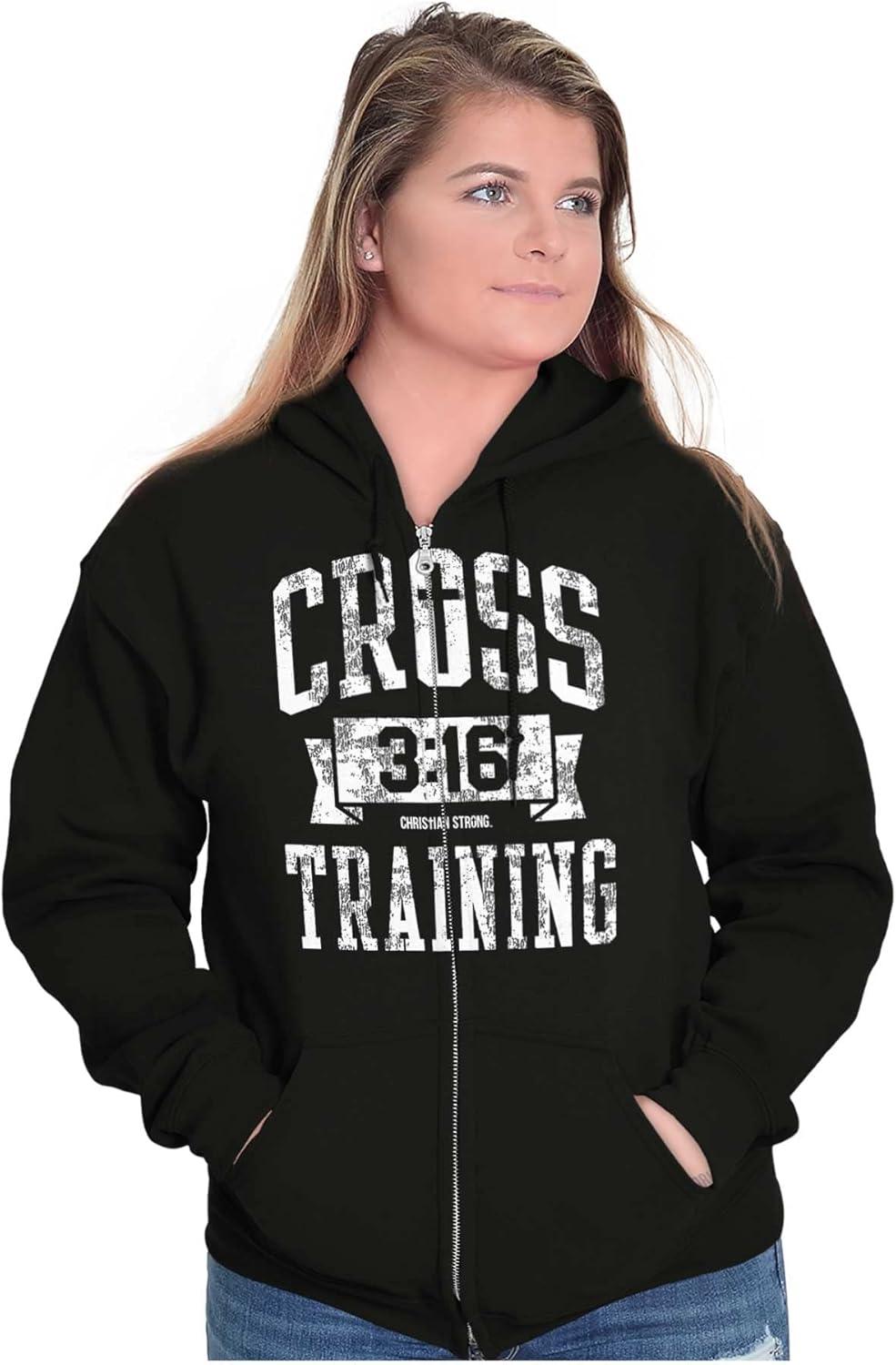 imageBrisco Brands Cross Training 316 Christian Zip Up Hoodie Mens Womens
