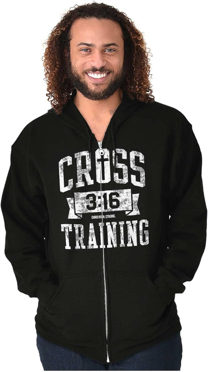 imageBrisco Brands Cross Training 316 Christian Zip Up Hoodie Mens Womens