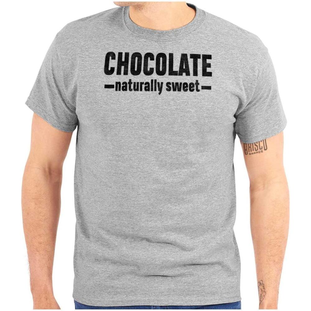 imageBrisco Brands Black Pride Naturally Sweet Melanin Graphic T Shirt Men or WomenSport Grey
