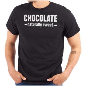 Brisco Brands Black Pride Naturally Sweet Melanin Graphic T Shirt Men or Women(Black)