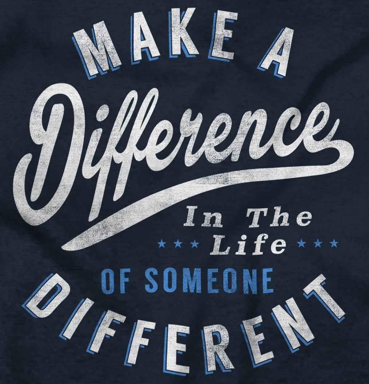 imageBrisco Brands Make a Difference Autism Awareness Long Sleeve Tshirt Men WomenNavy