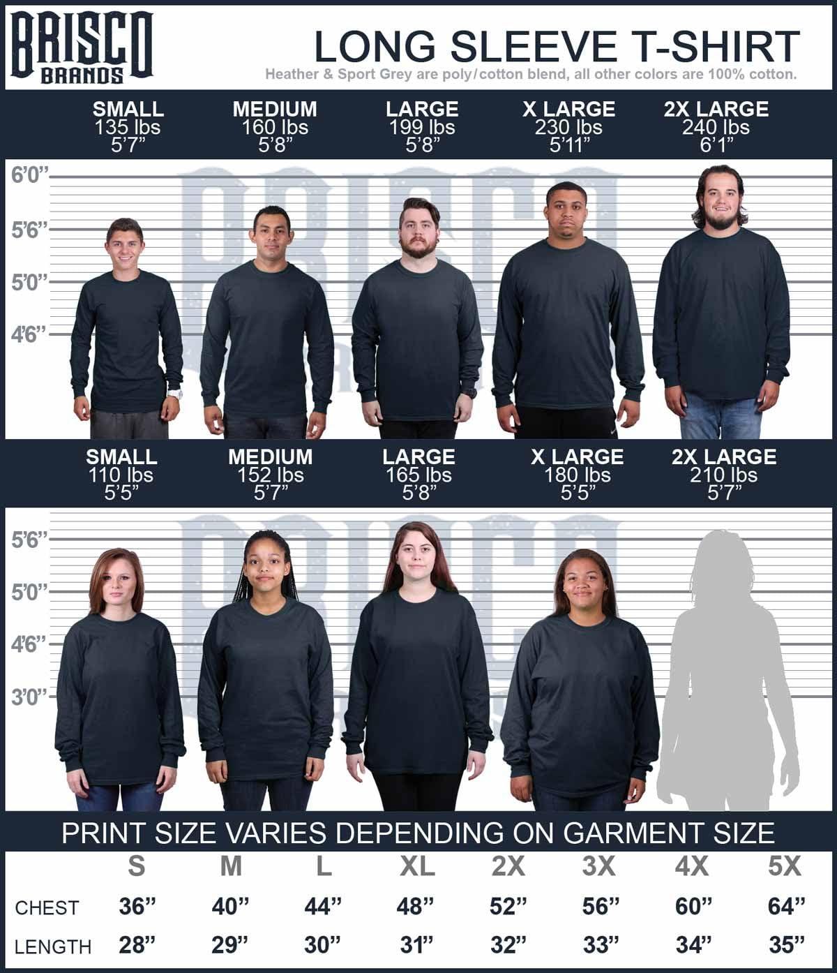 imageBrisco Brands Make a Difference Autism Awareness Long Sleeve Tshirt Men WomenNavy