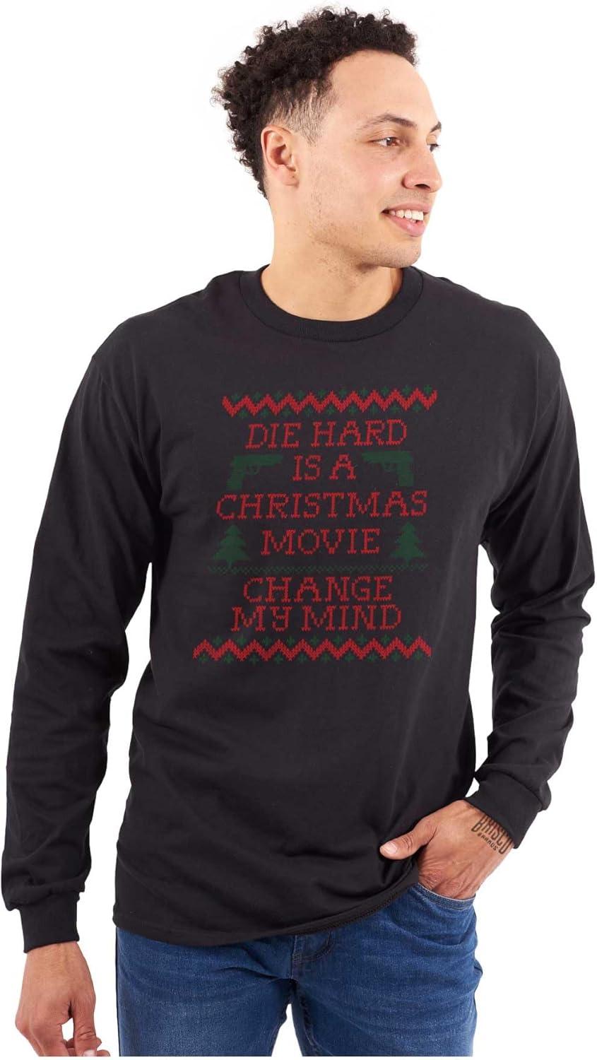 imageChristmas Movie Change My Mind Long Sleeve Tshirt Men WomenBlack