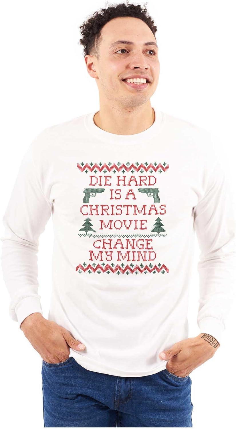 imageChristmas Movie Change My Mind Long Sleeve Tshirt Men WomenWhite