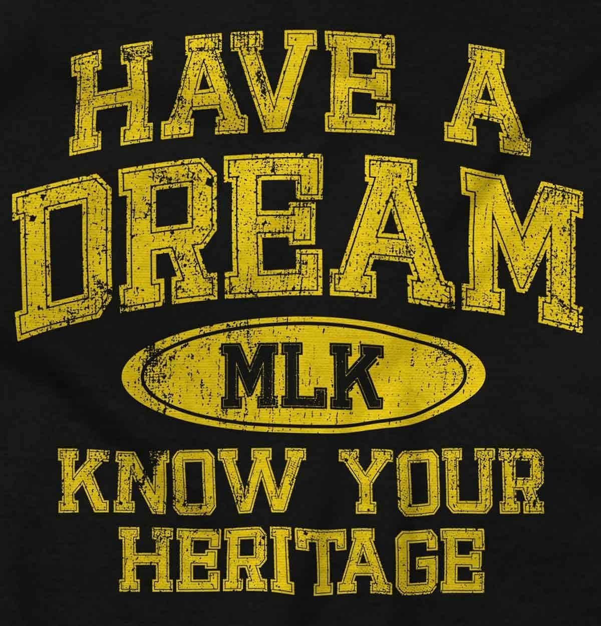 imageBrisco Brands Have a Dream MLK Black History Pride Graphic T Shirt Men or WomenBlack