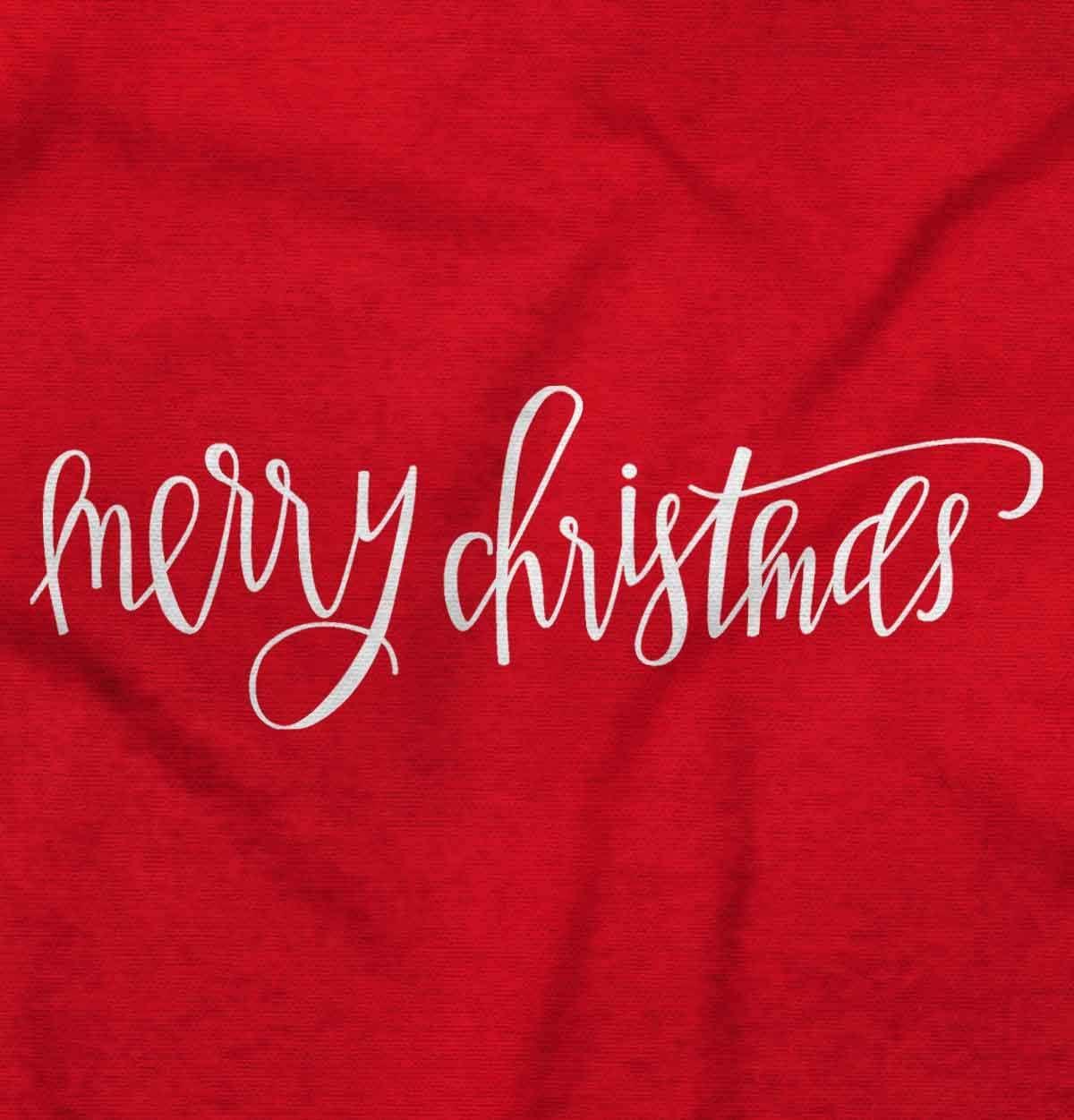 imageBrisco Brands Xmas Merry Christmas Greetings Hoodie Sweatshirt WomenRed