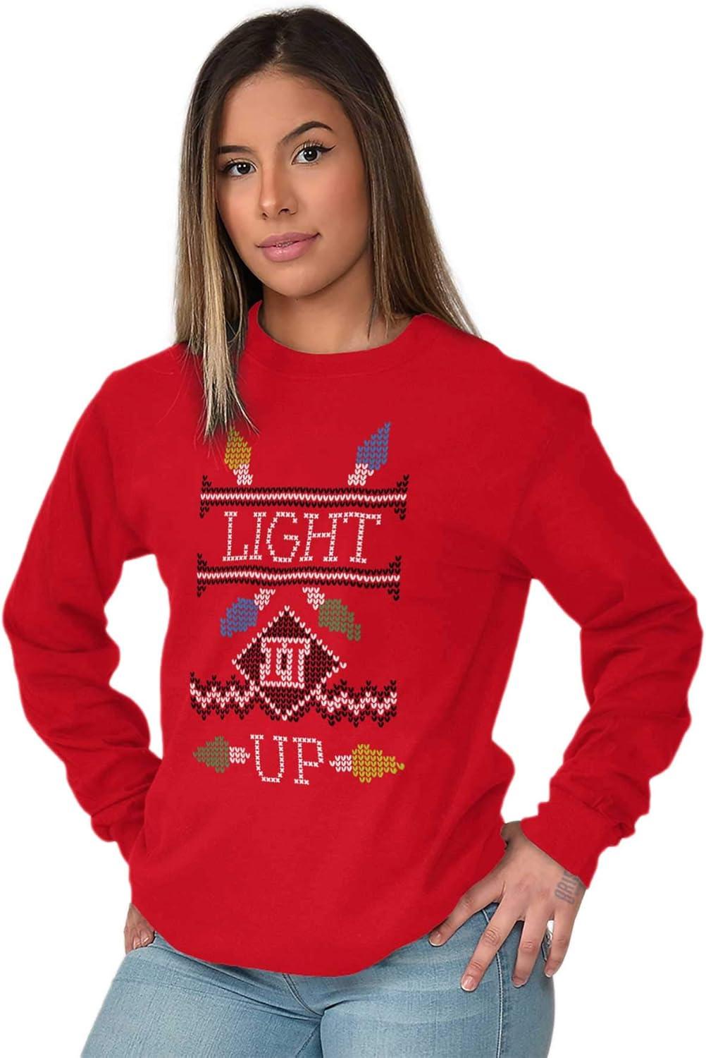 imageMerry Christmas Ya Filthy Animal Long Sleeve Tshirt Men WomenLight It Up