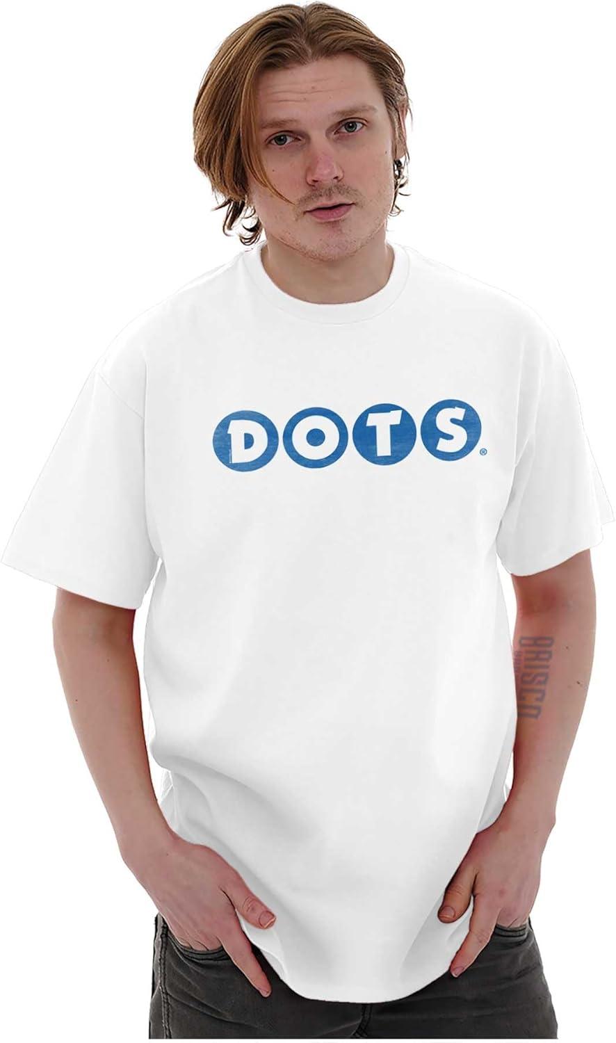 imageDOTS Vintage Gumdrops Candy Logo Graphic T Shirt Men or WomenWhite