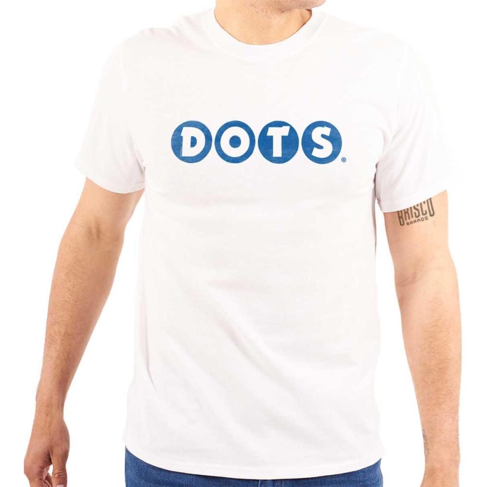 imageDOTS Vintage Gumdrops Candy Logo Graphic T Shirt Men or WomenWhite