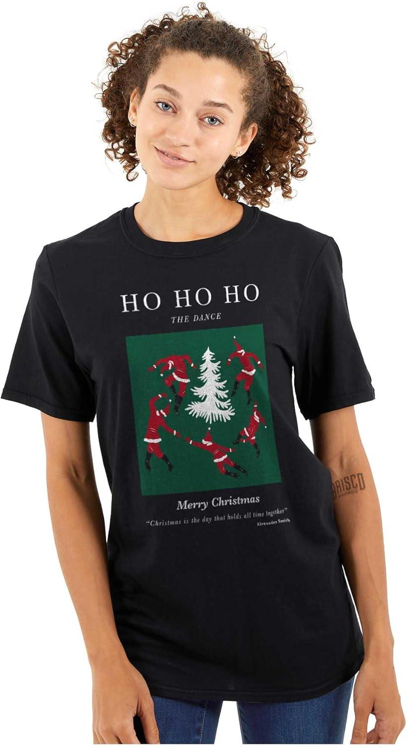 imageChristmas Santa Dance Matisse Art Graphic T Shirt Men or Women