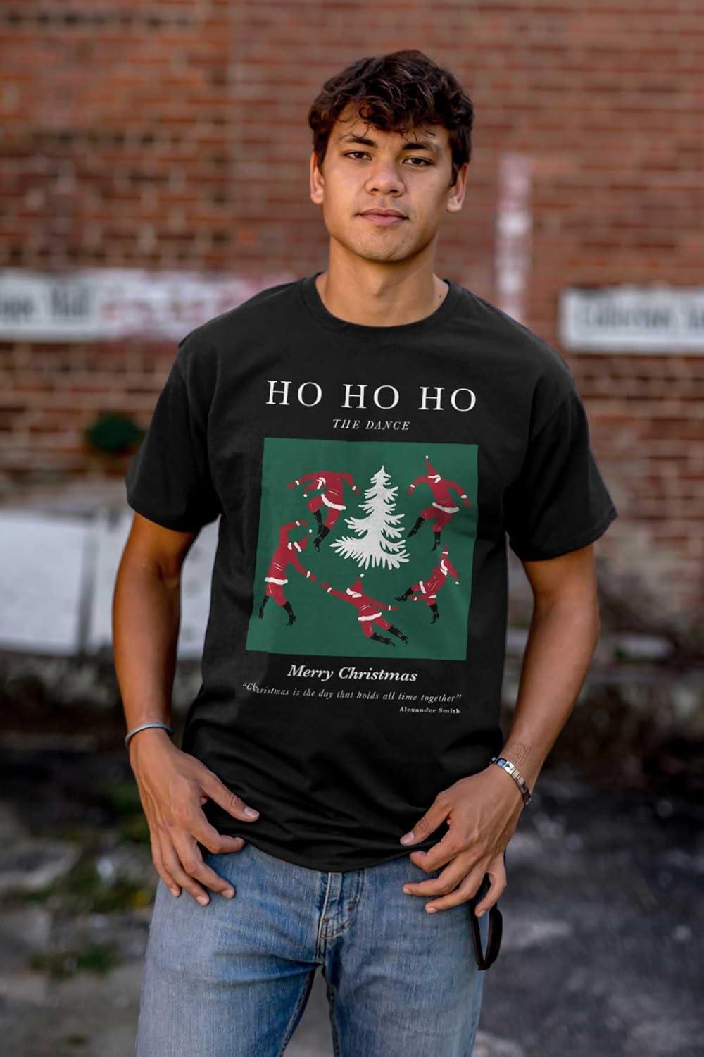 imageChristmas Santa Dance Matisse Art Graphic T Shirt Men or Women