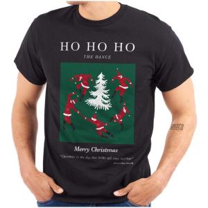 Christmas Santa Dance Matisse Art Graphic T Shirt Men or Women