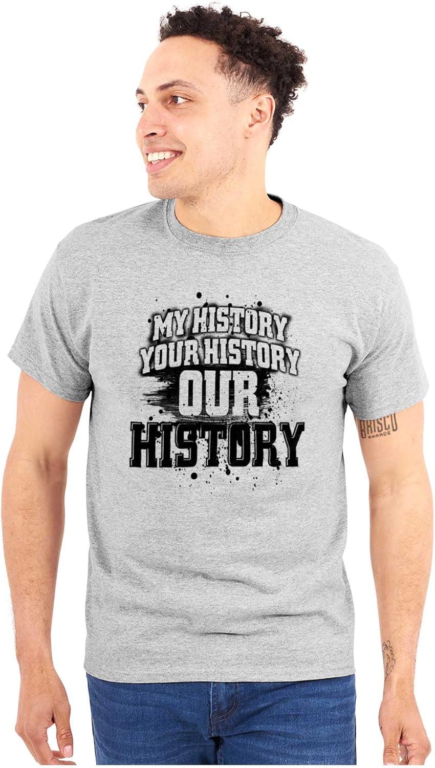imageBlack History Month Mine Your Ours Graphic T Shirt Men or WomenSport Grey