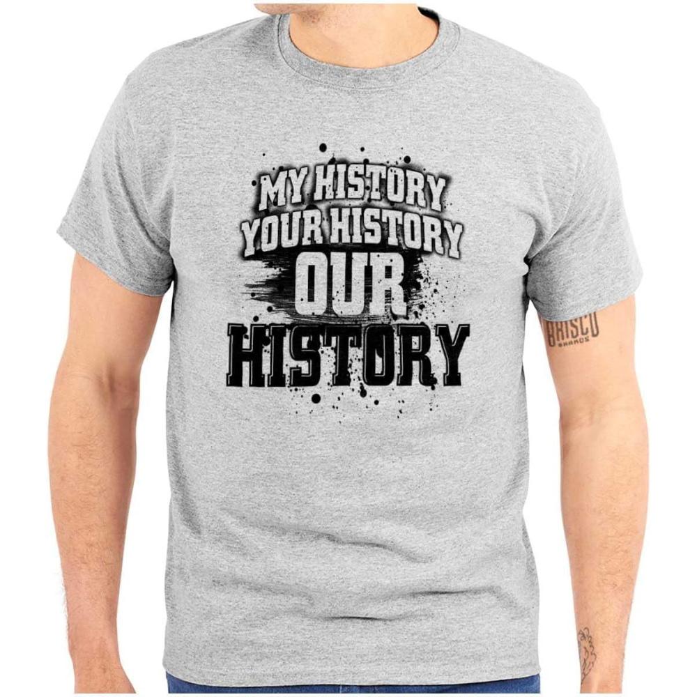 imageBlack History Month Mine Your Ours Graphic T Shirt Men or WomenSport Grey