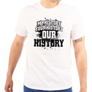 Black History Month Mine Your Ours Graphic T Shirt Men or Women(White)