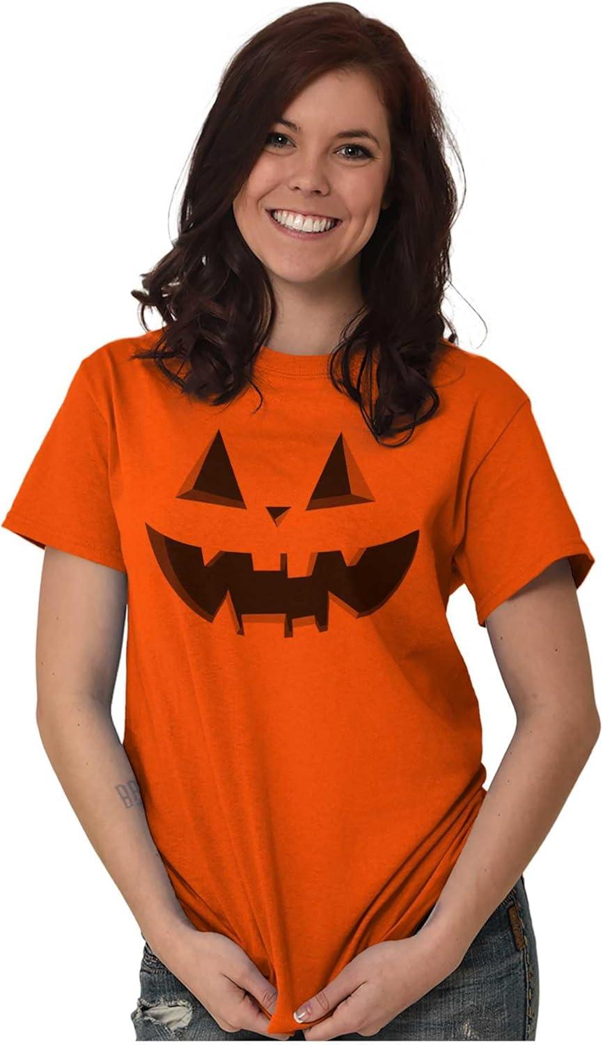 imageClassic Halloween Pumpkin Costume Graphic T Shirt Men or WomenOrange