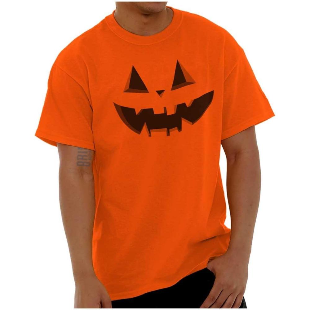 imageClassic Halloween Pumpkin Costume Graphic T Shirt Men or WomenOrange