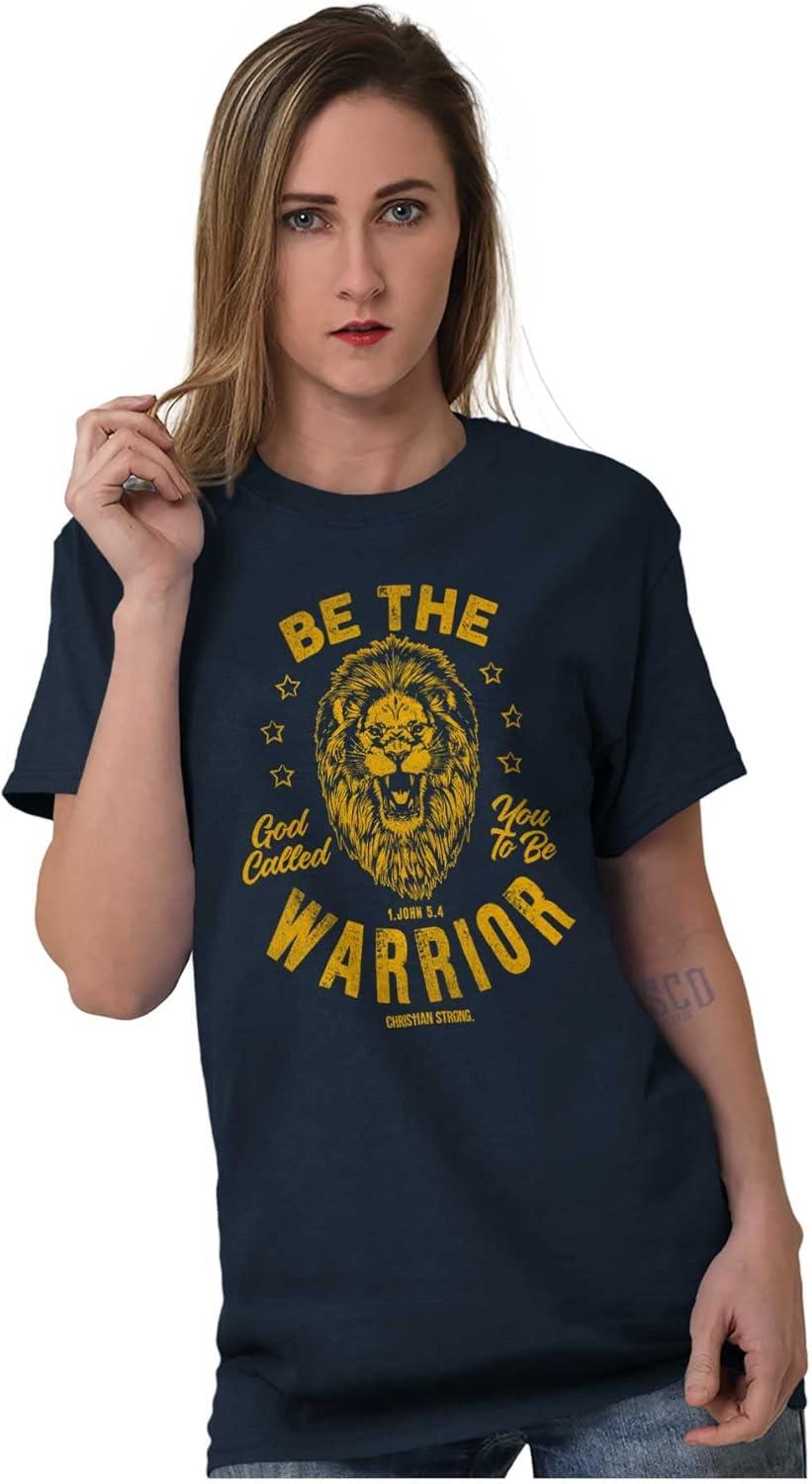 imageBe The Warrior God Called You to Be Mens Graphic T Shirt TeesNavy