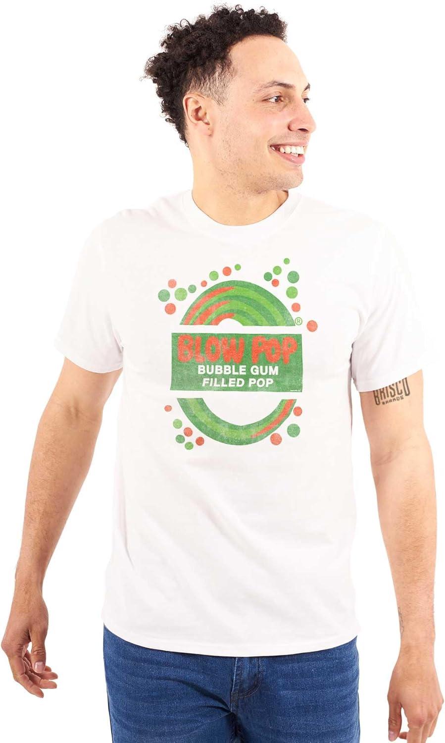imageCandy Gum Blow Pop Vintage Retro Cute Graphic T Shirt Men or WomenWhite