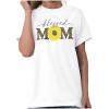 White - Blessed Mom Sunflower