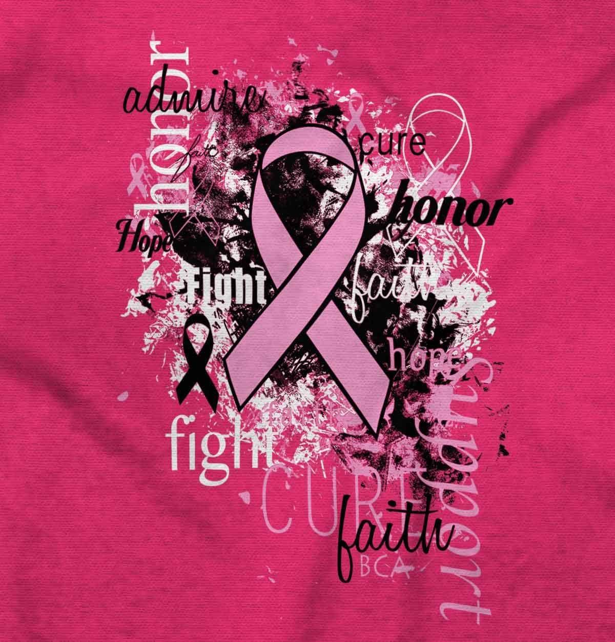 imageBreast Cancer Awareness Admire Honor Ribbon Support Gift Ideas TShirtHeliconiaLarge