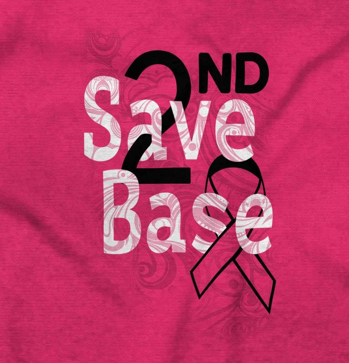 imageClassic Teaze 2nd Save Base Breast Cancer Warrior Hoodie Sweatshirt Women Heliconia