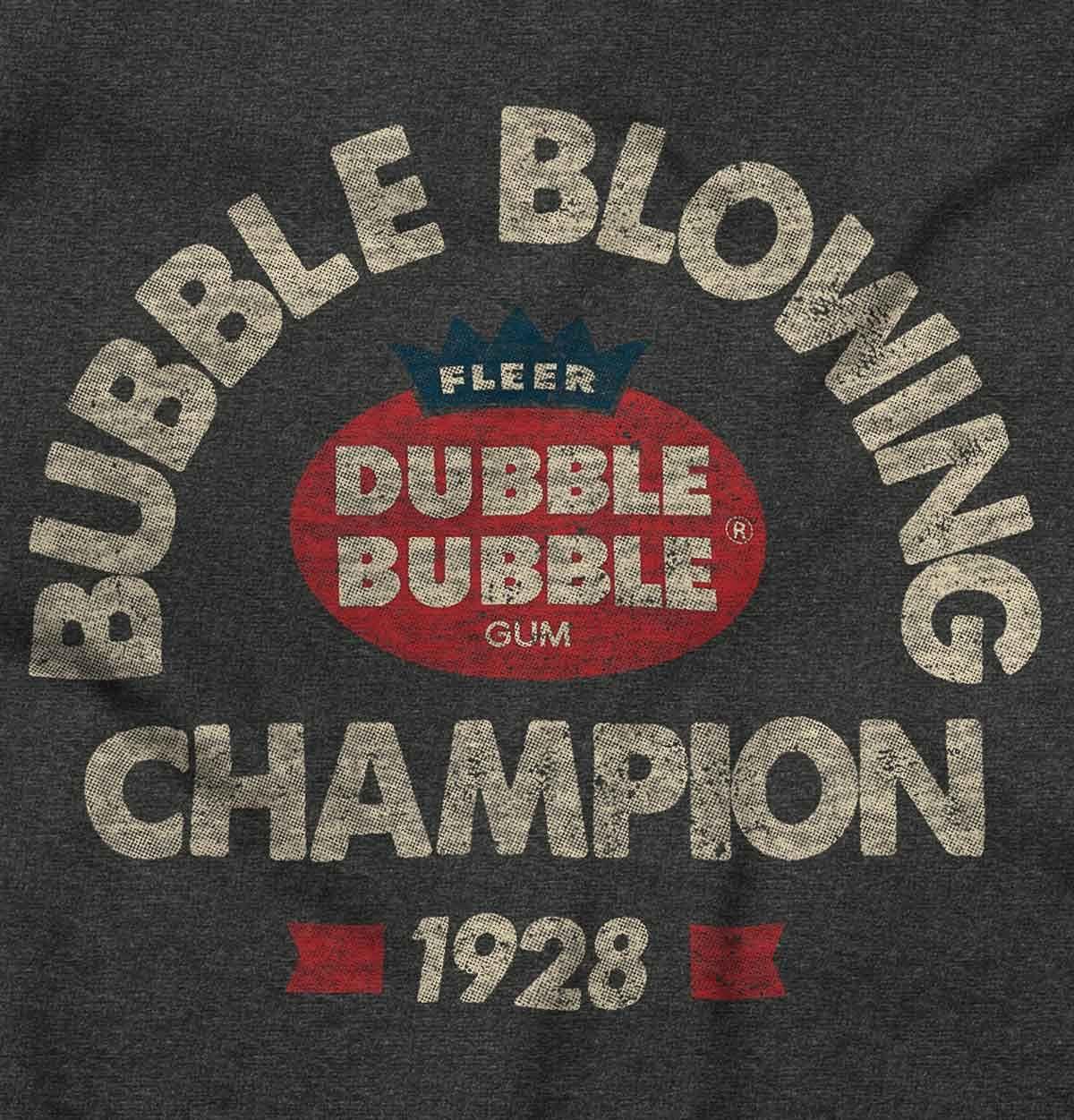 imageBubble Blowing Champion Dubble Long Sleeve Tshirt Men WomenDark Heather