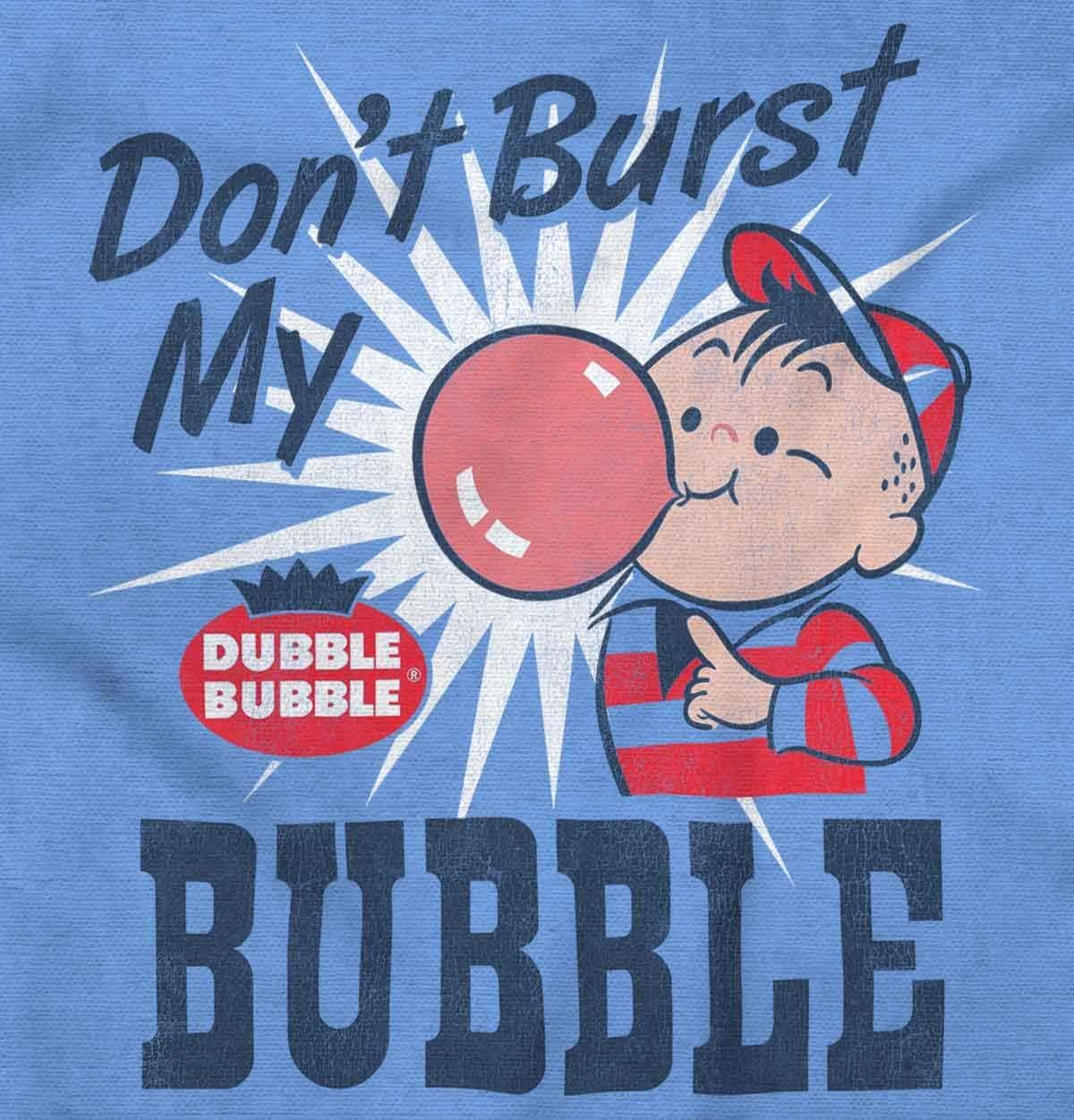 imageDont Burst My Dubble Bubble 80s Candy Sweatshirt for Men or WomenCarolina Blue