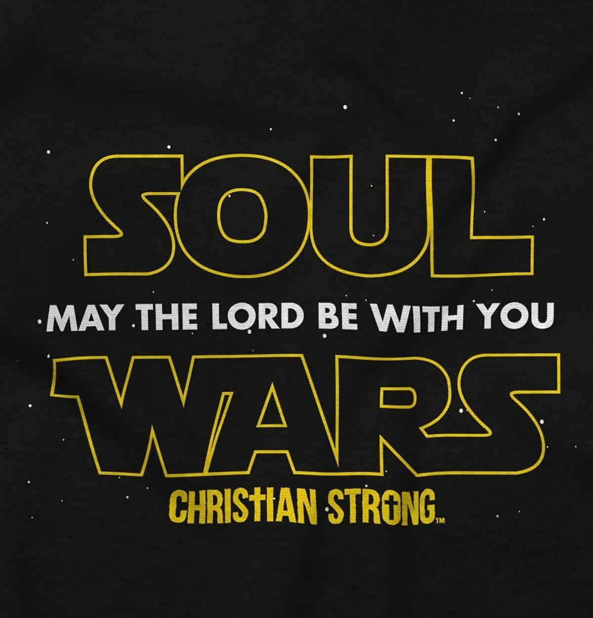 image:imageBrisco Brands May The Lord Be With You Christian Hoodie Sweatshirt Women MenBlack