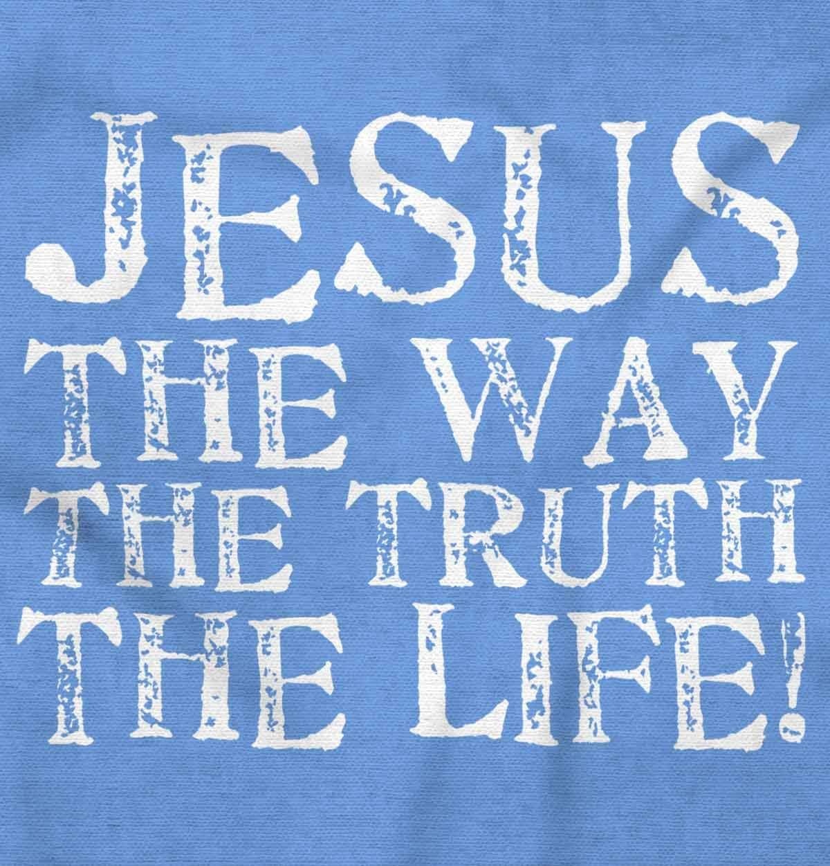 image:imageJesus The Way Truth Life Christian Graphic T Shirt Men or WomenCarolina Blue