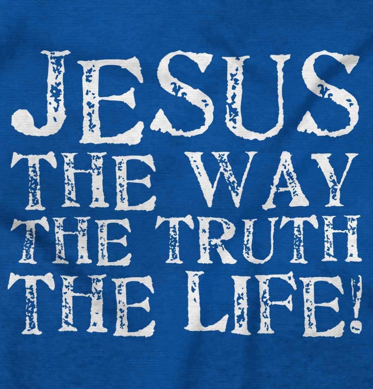 image:imageJesus The Way Truth Life Christian Graphic T Shirt Men or WomenRoyal