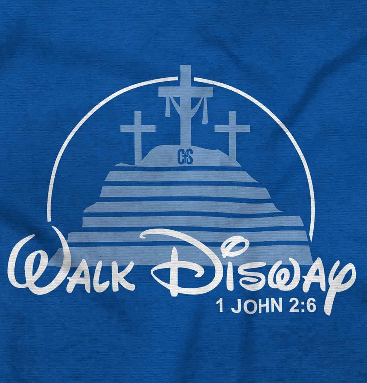 image:imageBrisco Brands Punny Christian Crosses at Calvary Graphic T Shirt Men or WomenRoyal