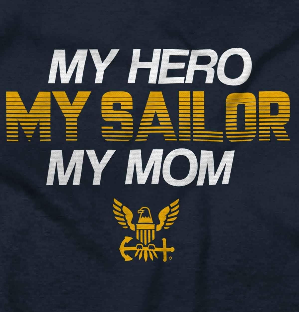 image:imageBrisco Brands United States Navy Sailor Mom Mother Hoodie Sweatshirt Women MenNavy
