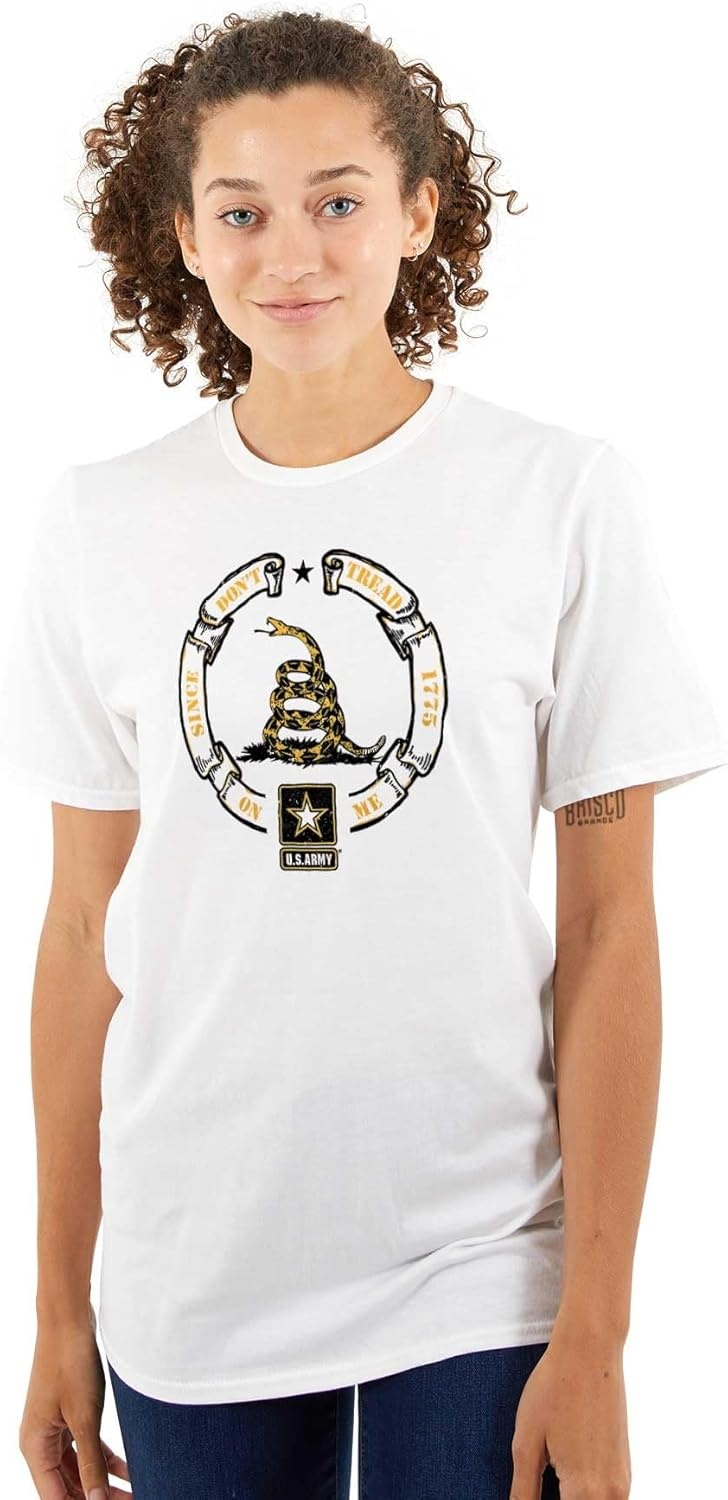 image:imageUS Army Gadsden Flag PT Military Graphic T Shirt Men or WomenWhite