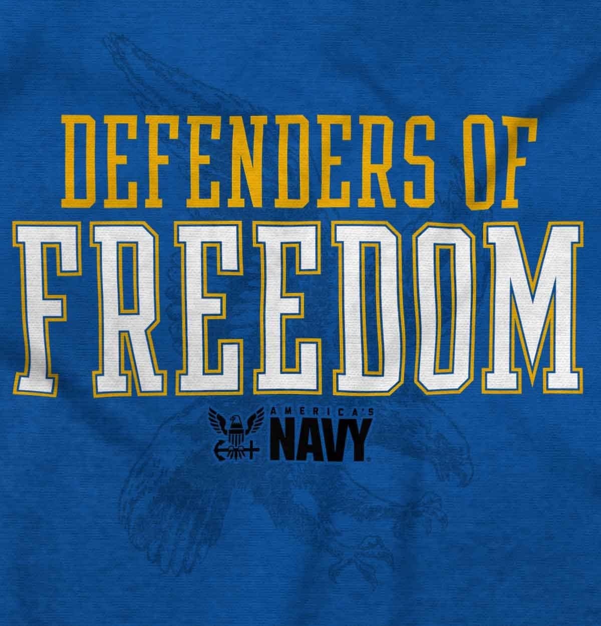 image:imageUS Navy Logo Defenders of Freedom Graphic T Shirt Men or WomenRoyal