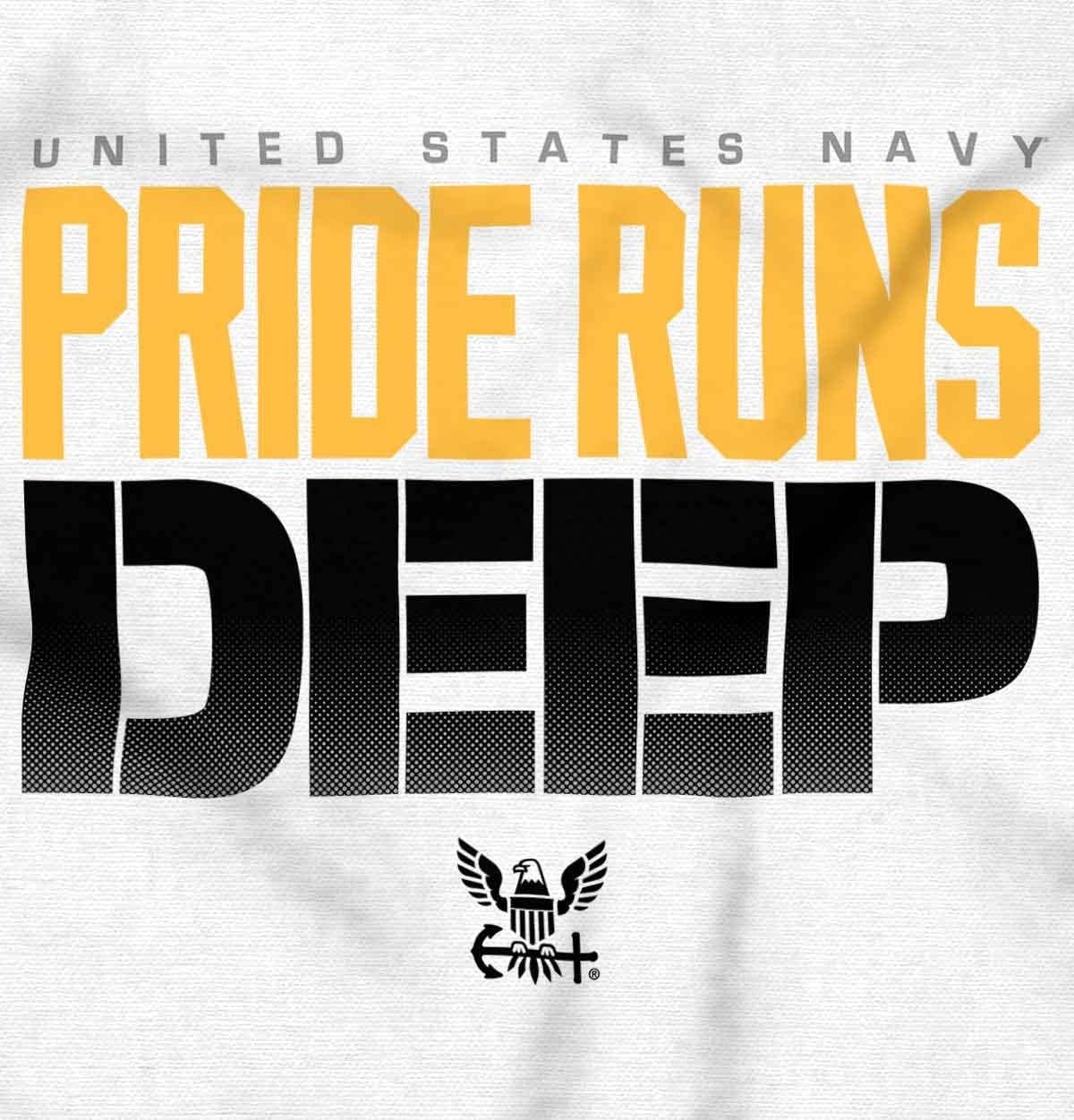image:imageUnited States Navy Pride Runs Deep Womens Slim Fit Graphic Tee