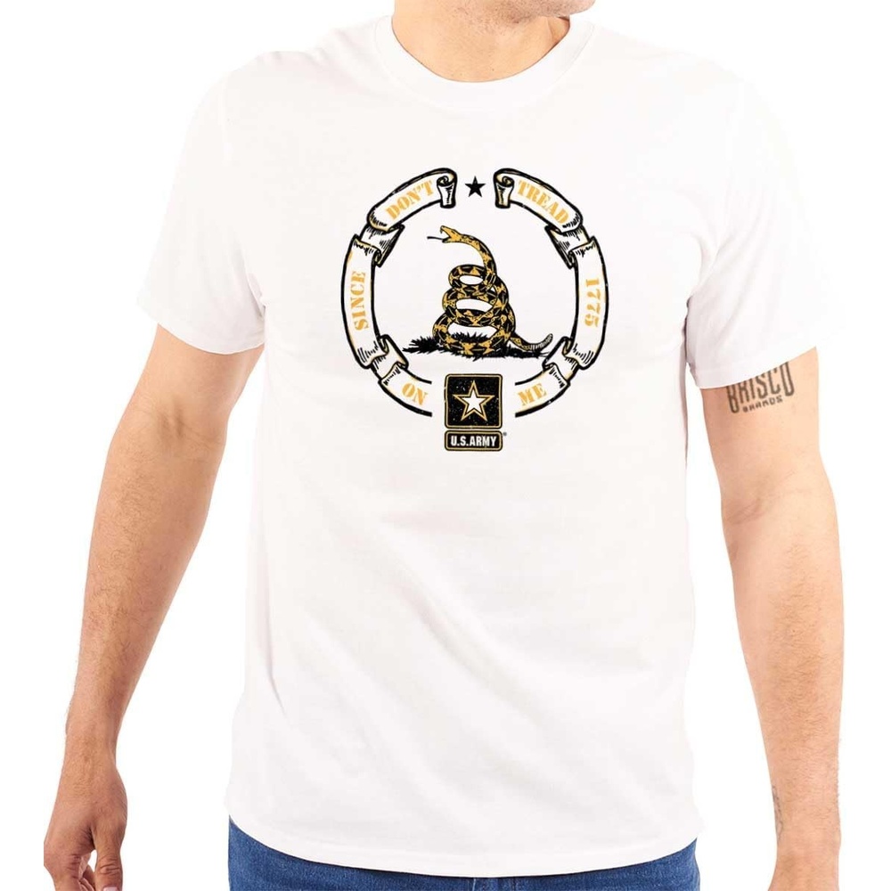 image:imageUS Army Gadsden Flag PT Military Graphic T Shirt Men or WomenWhite