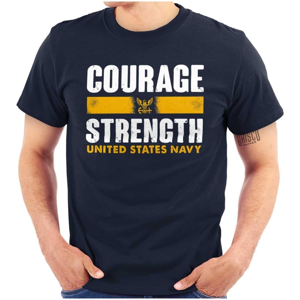image:imageUnited States Navy Courage Strength Graphic T Shirt Men or WomenNavy
