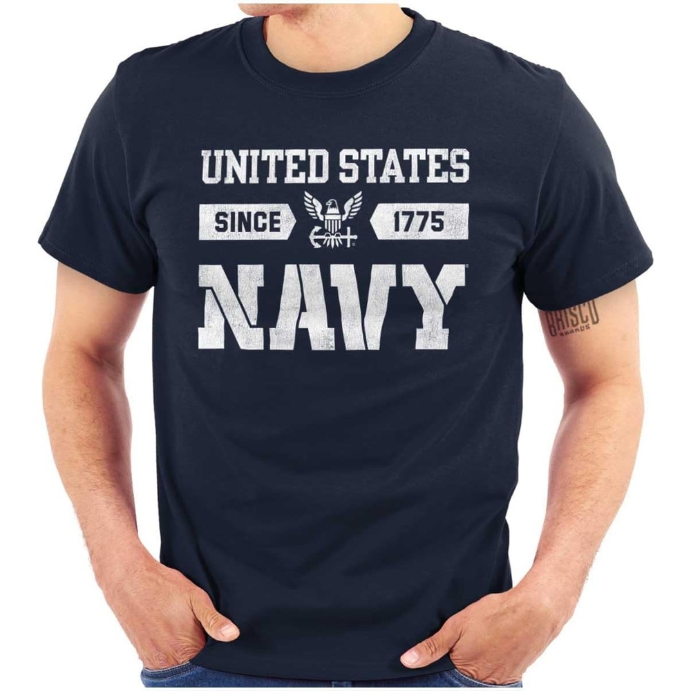 image:imageUnited States Navy Logo Since 1775 Graphic T Shirt Men or WomenNavy