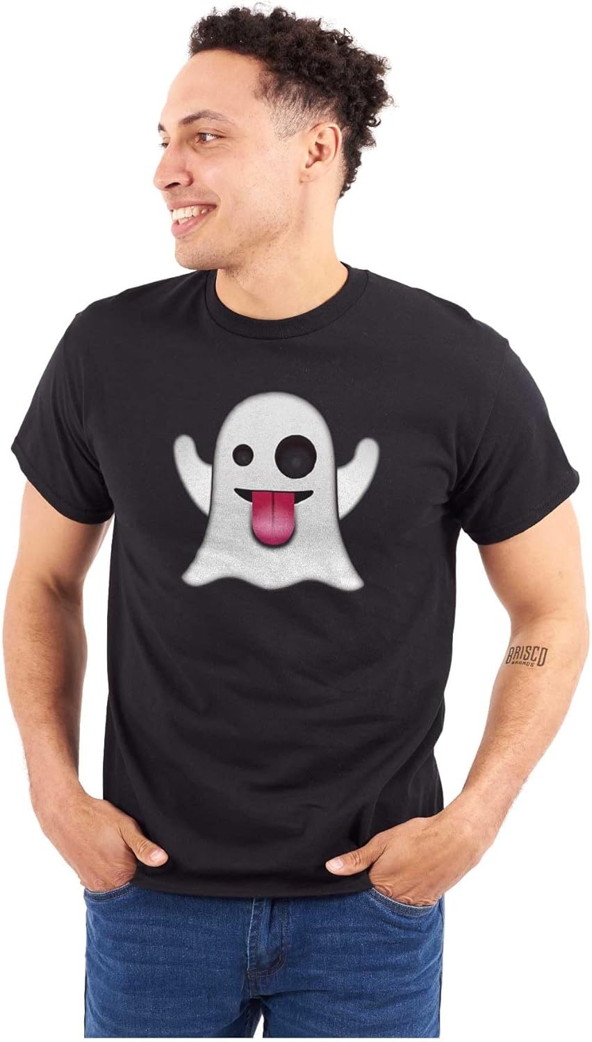 image:image100 Points Perfect Score Text Icon Graphic T Shirt Men or WomenGhost Emoticon Black