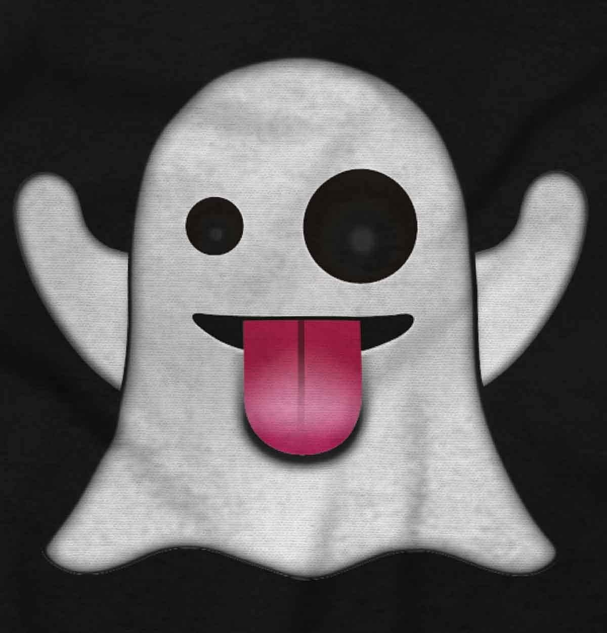 image:image100 Points Perfect Score Text Icon Graphic T Shirt Men or WomenGhost Emoticon Black