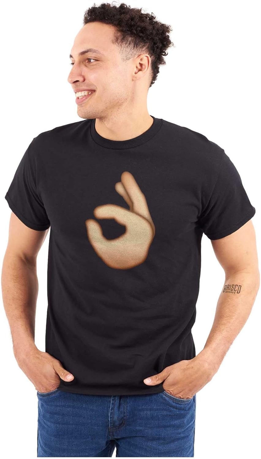 image:image100 Points Perfect Score Text Icon Graphic T Shirt Men or WomenOk Saign Emoticon Black