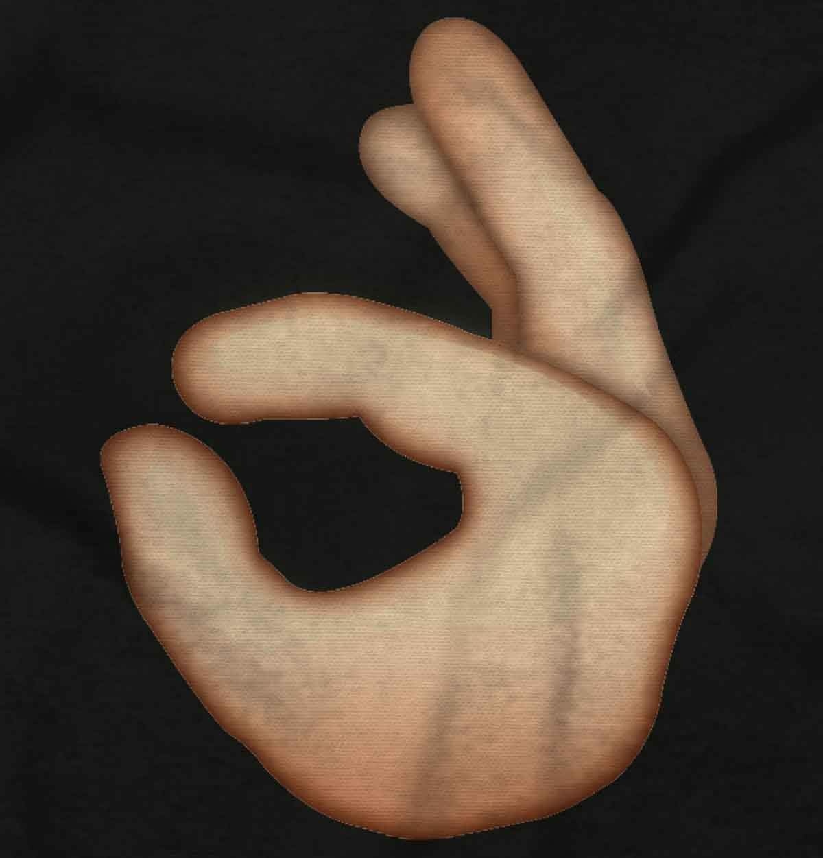 image:image100 Points Perfect Score Text Icon Womens Slim Fit Graphic TeeOk Sign Emoticon Black