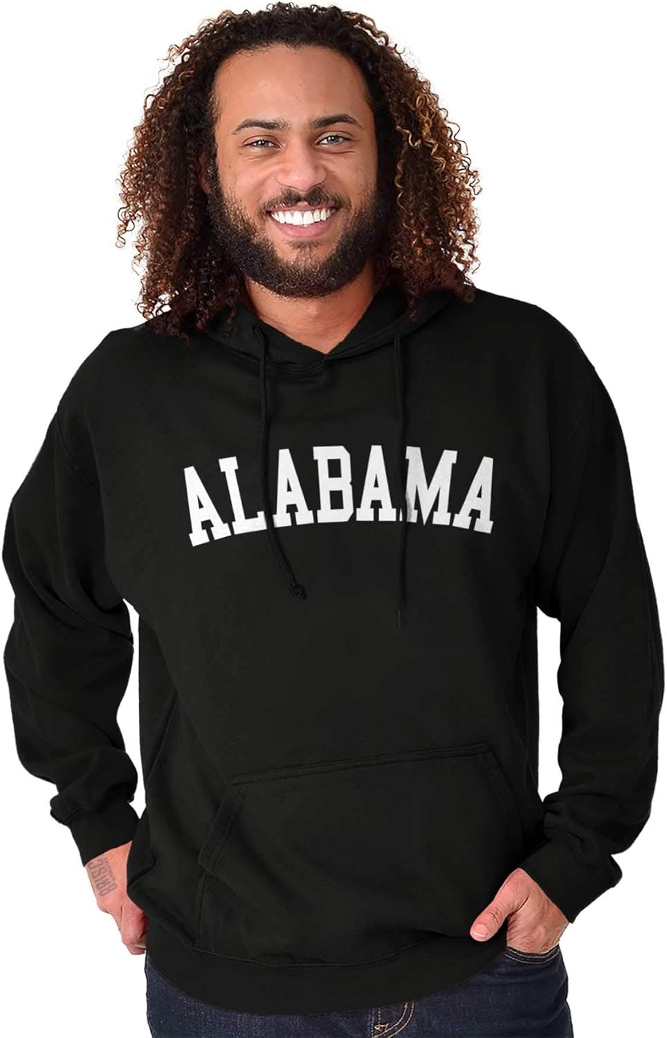 image:imageAlabama Simple Traditional Classic Hoodie Sweatshirt Women MenBlack