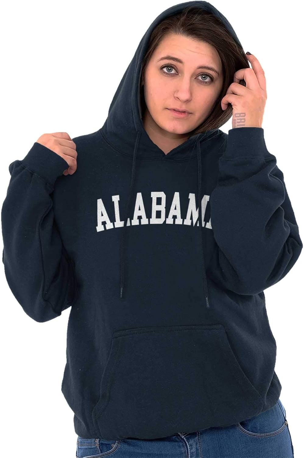 image:imageAlabama Simple Traditional Classic Hoodie Sweatshirt Women MenNavy