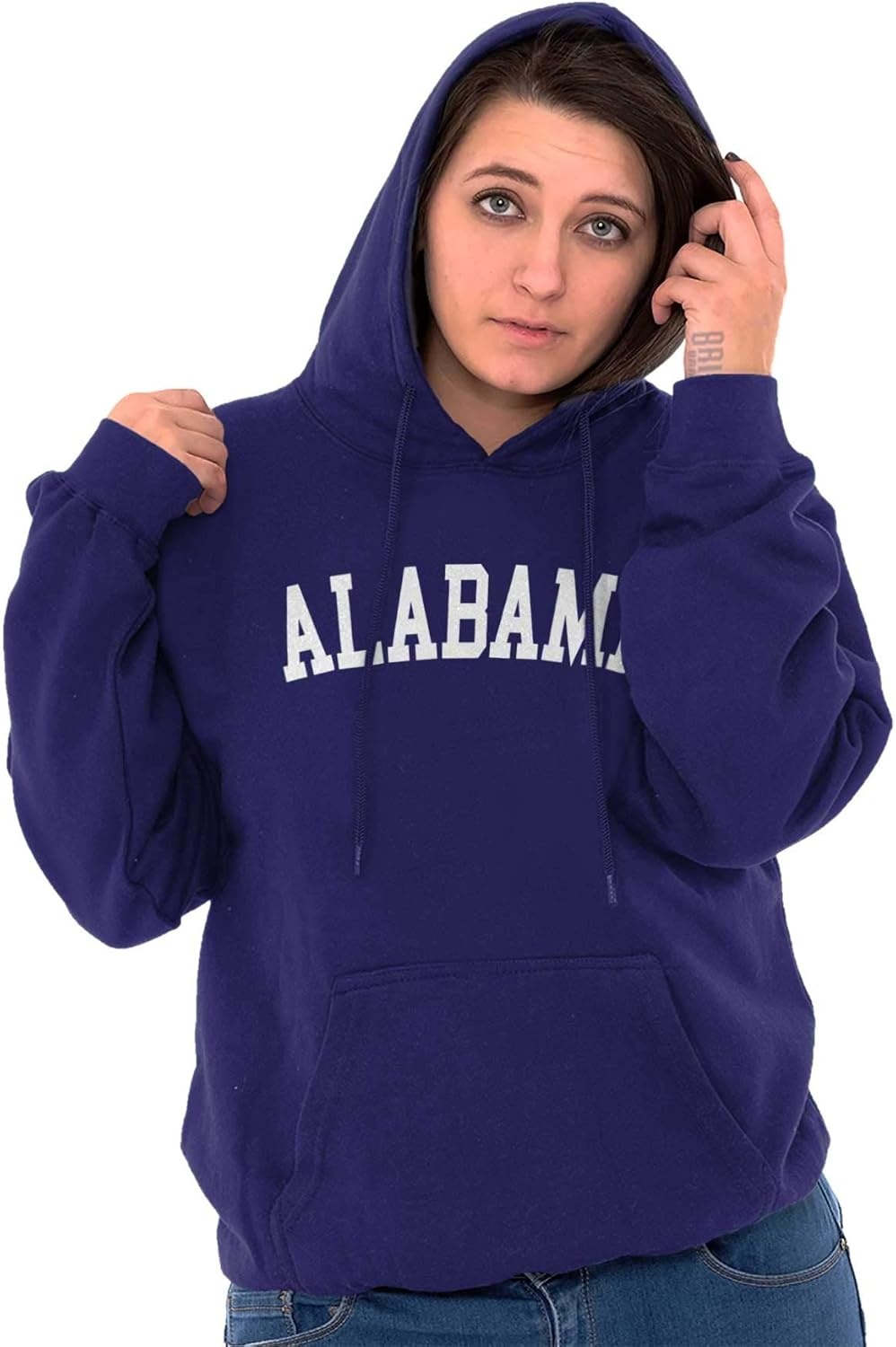 image:imageAlabama Simple Traditional Classic Hoodie Sweatshirt Women MenPurple