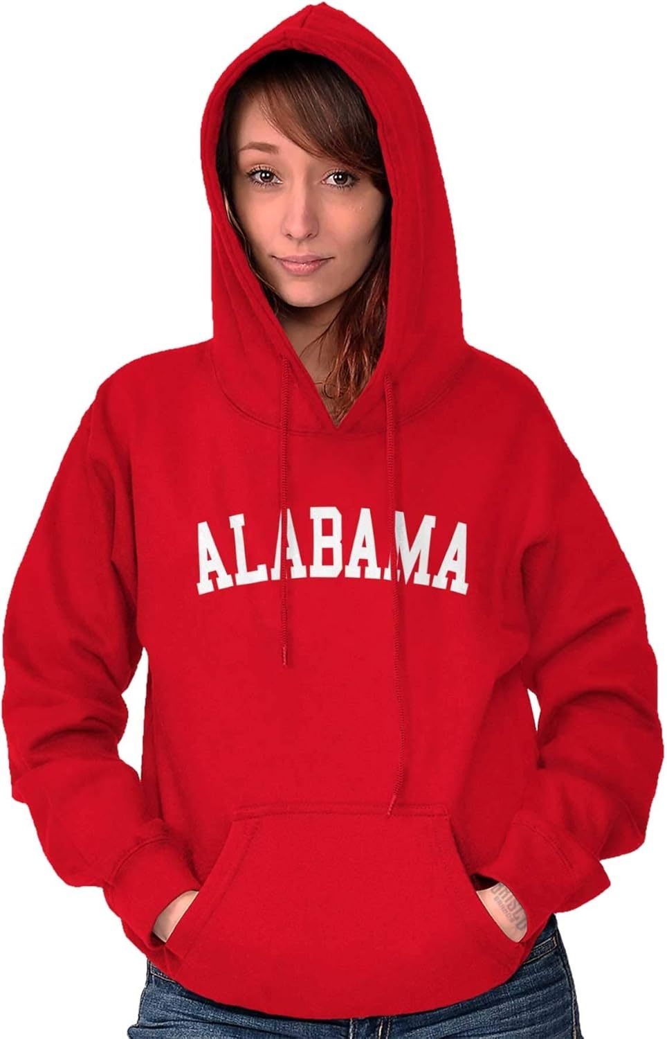 image:imageAlabama Simple Traditional Classic Hoodie Sweatshirt Women MenRed