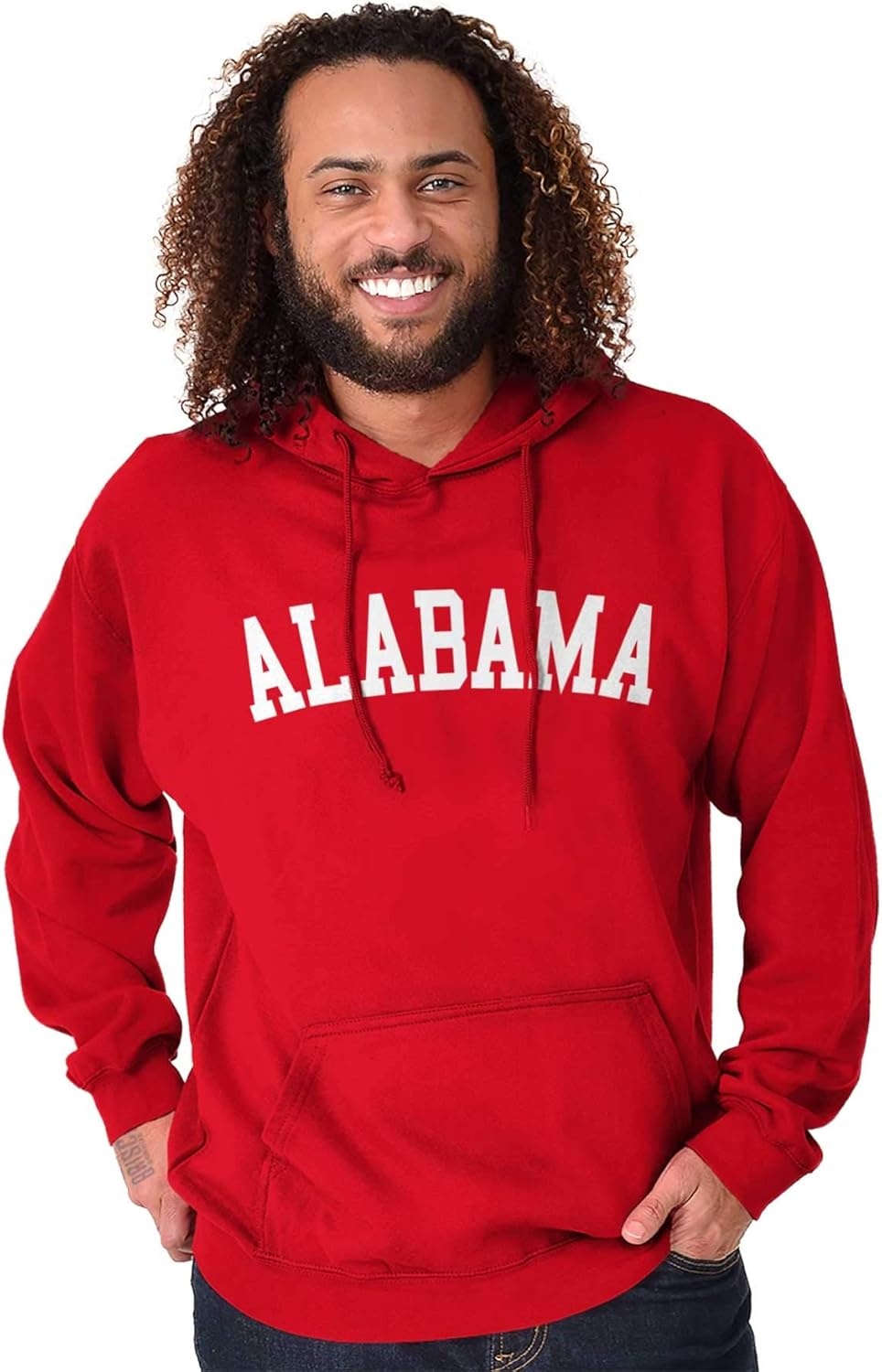 image:imageAlabama Simple Traditional Classic Hoodie Sweatshirt Women MenRed