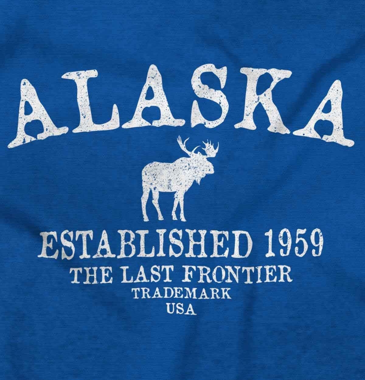 image:imageAlaska Vintage Established Hipster Hoodie Sweatshirt Women MenRoyal