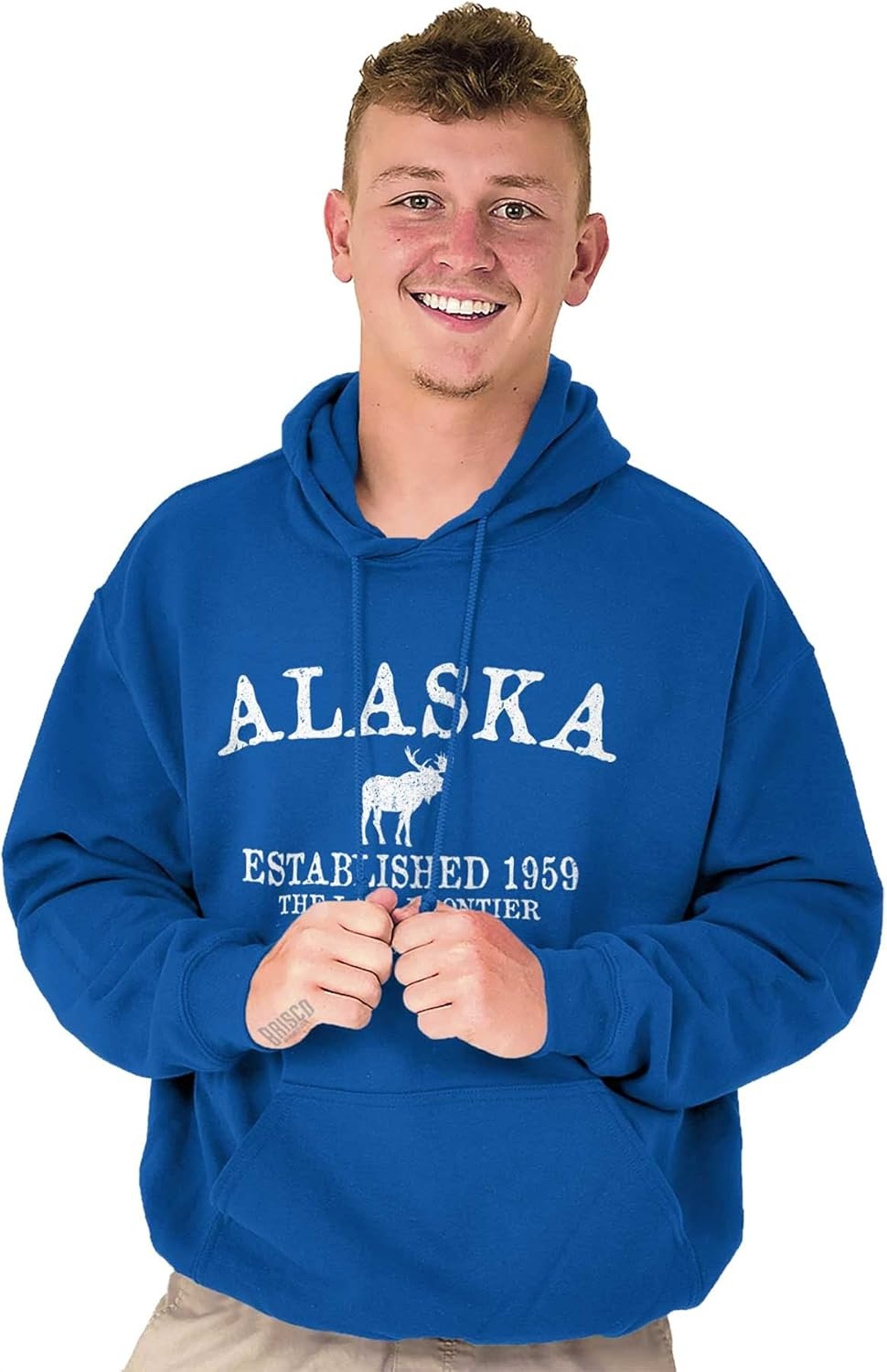 image:imageAlaska Vintage Established Hipster Hoodie Sweatshirt Women MenRoyal
